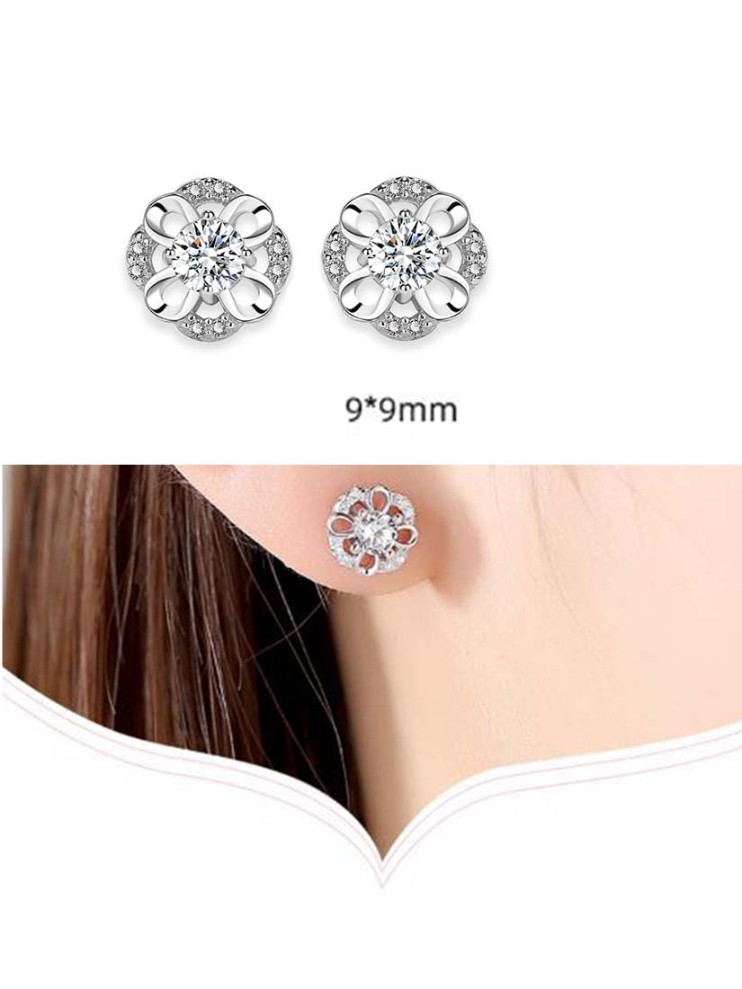 STE429E - Silver Earrings