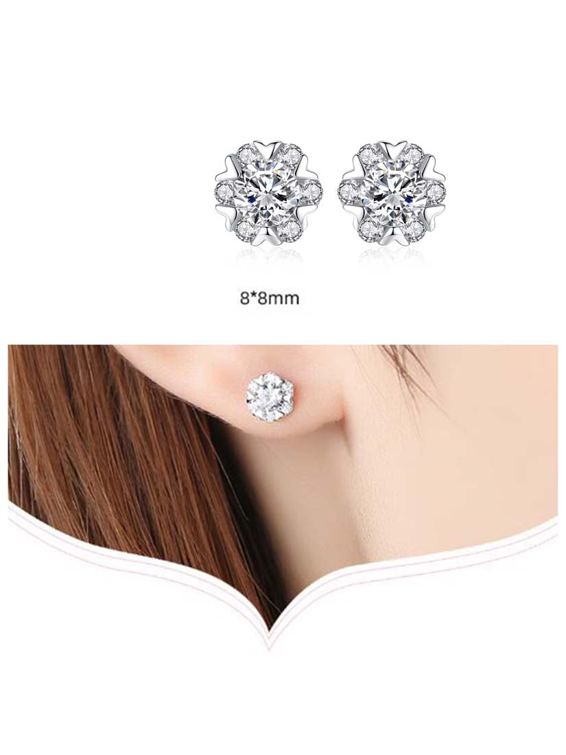 STE432E - Silver Earrings