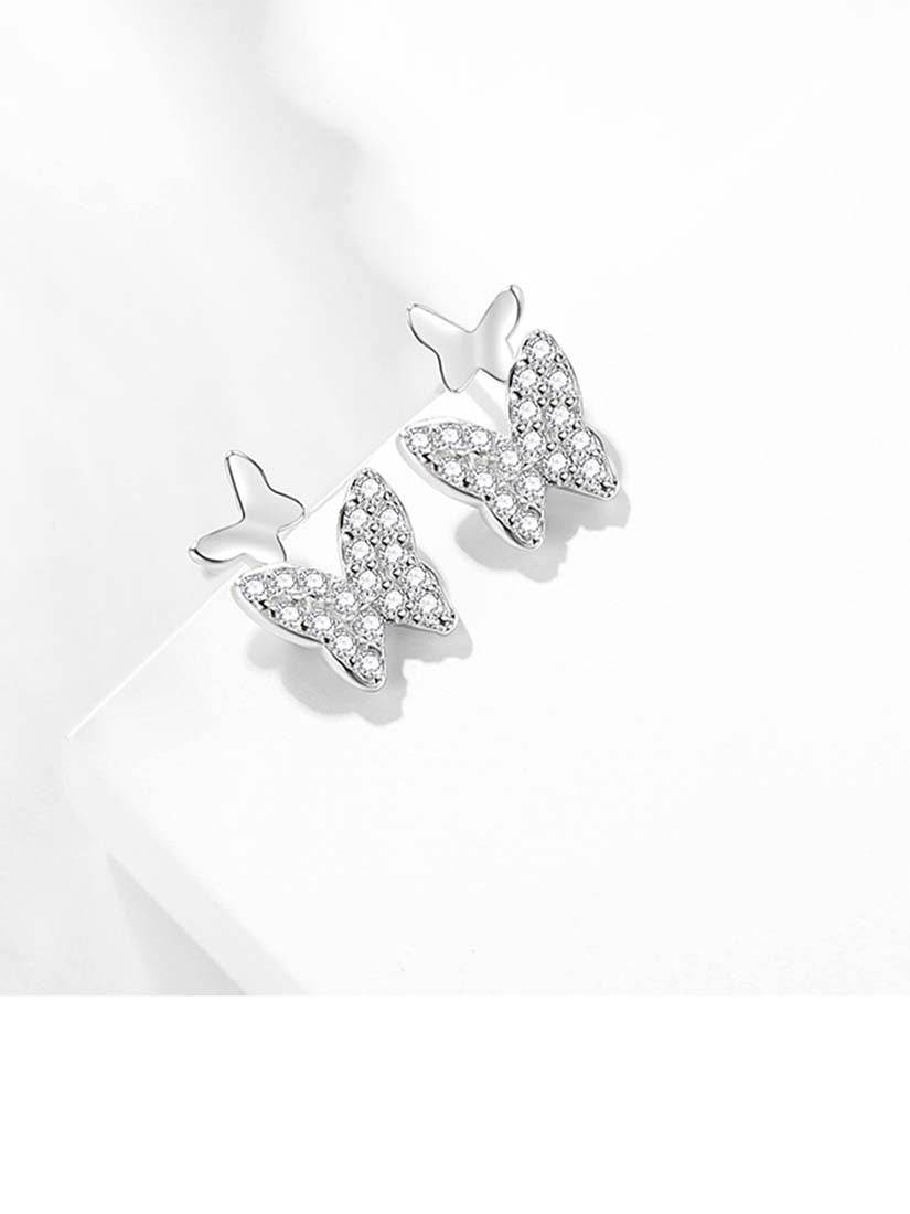 STE434E - Silver Earrings