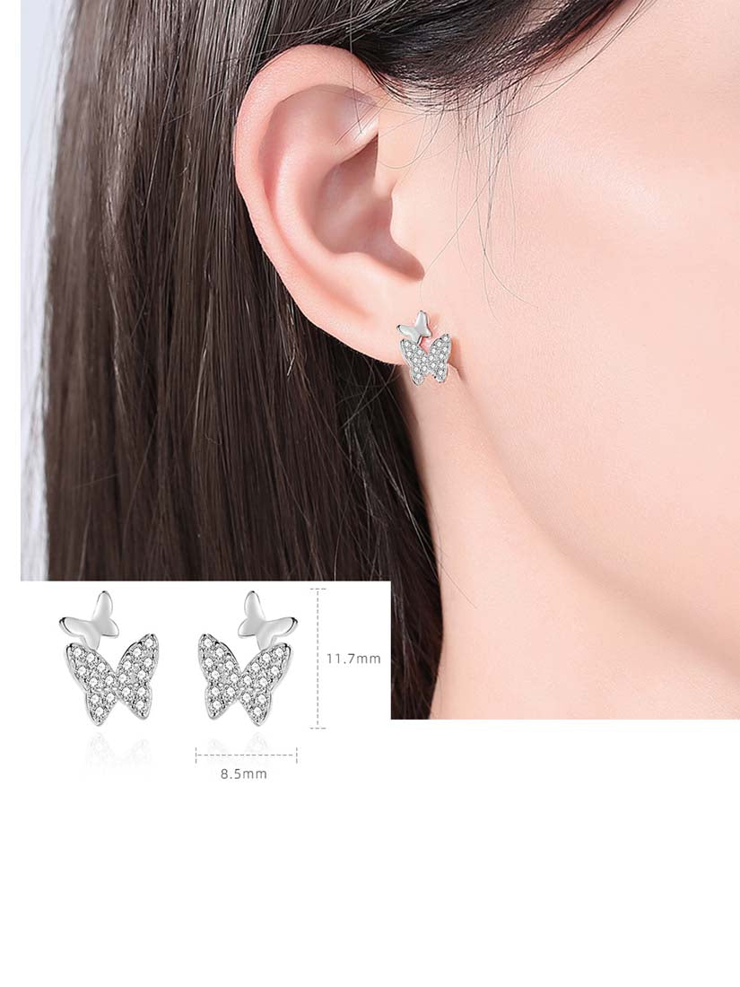 STE434E - Silver Earrings