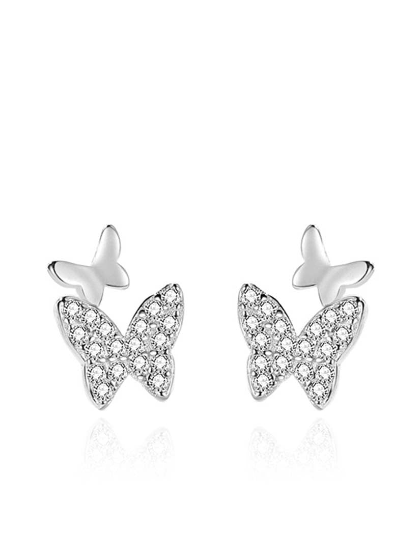 STE434E - Silver Earrings