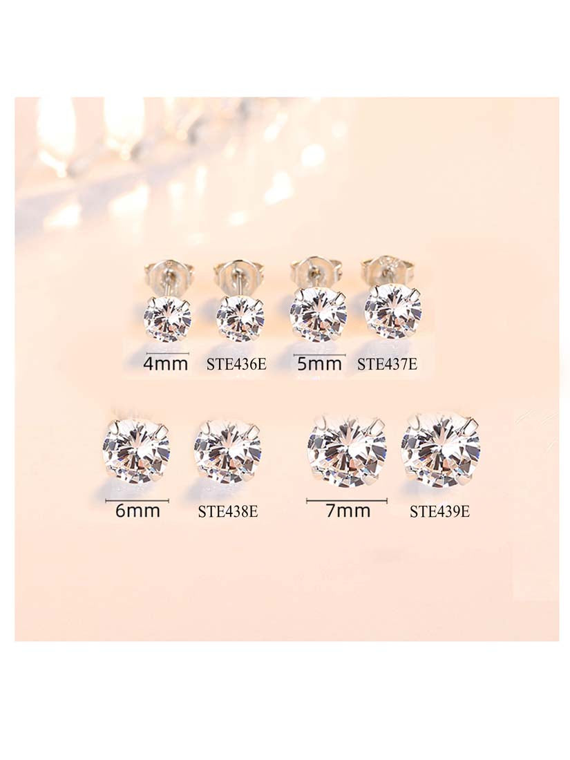 STE436E - Silver Earrings