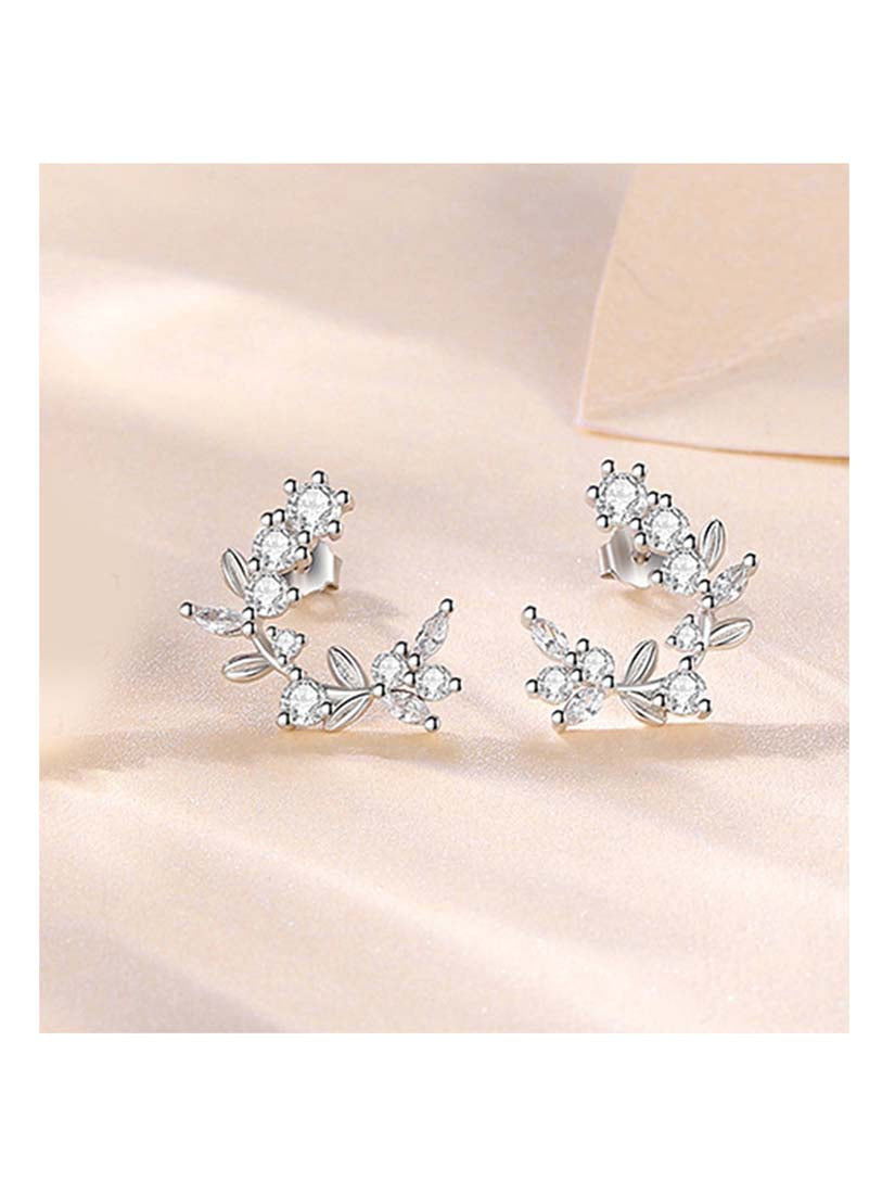 STE440E - Silver Earrings