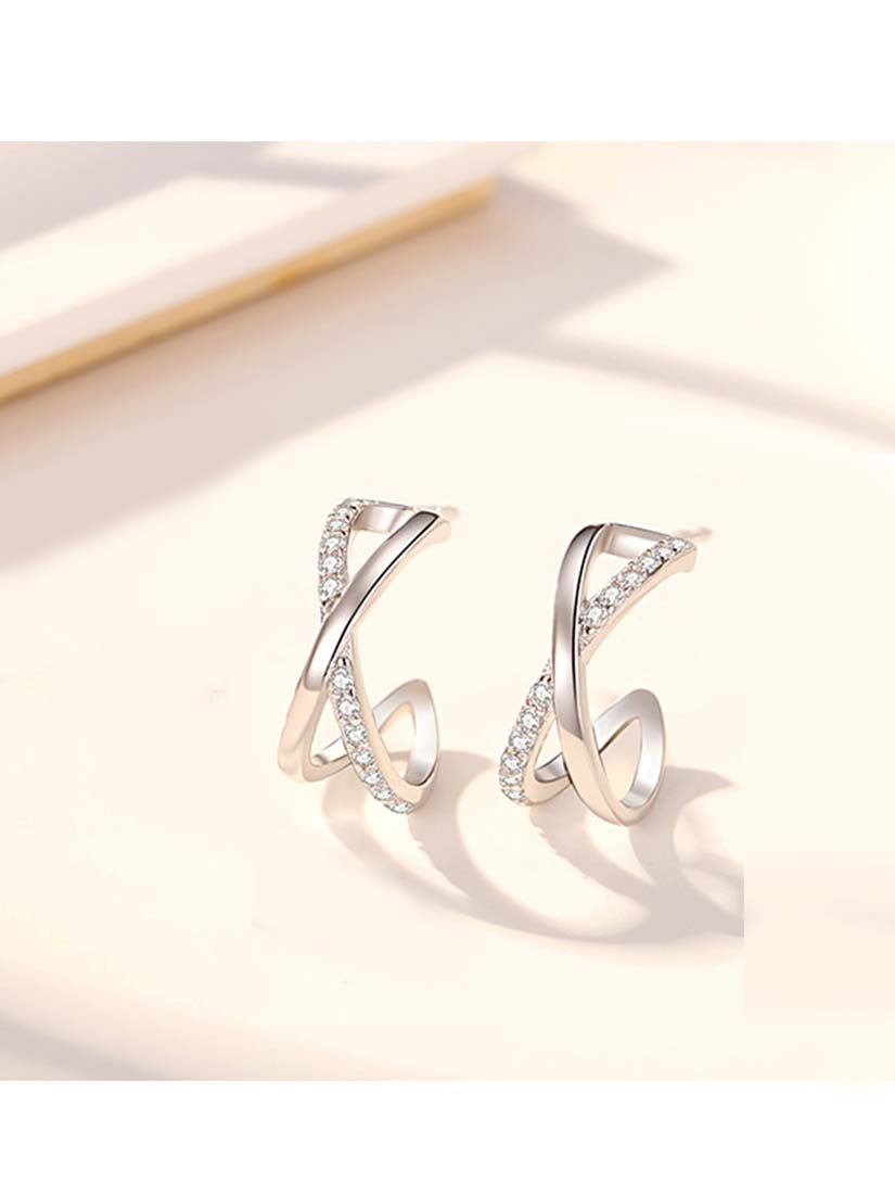 STE444E - Silver Earrings