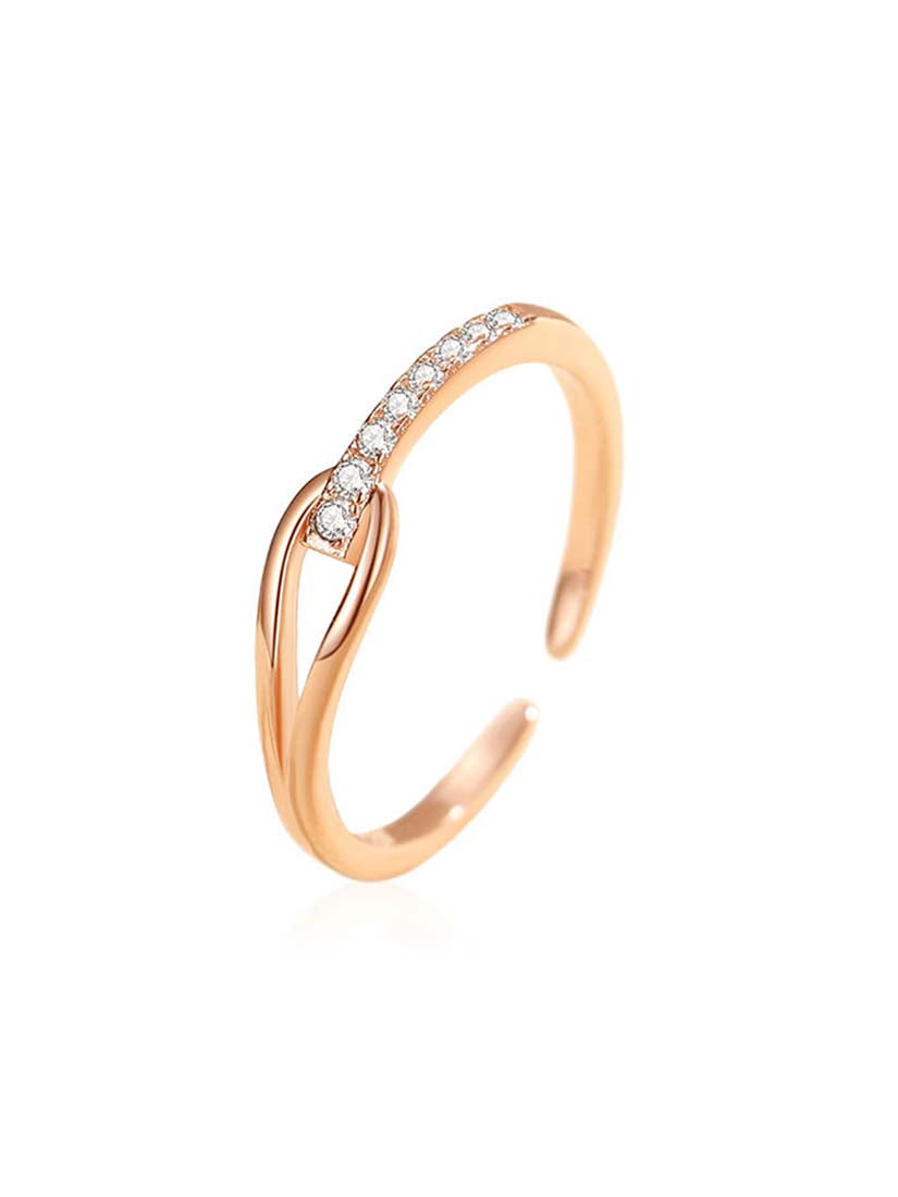 STE457R - Rose Gold Ring