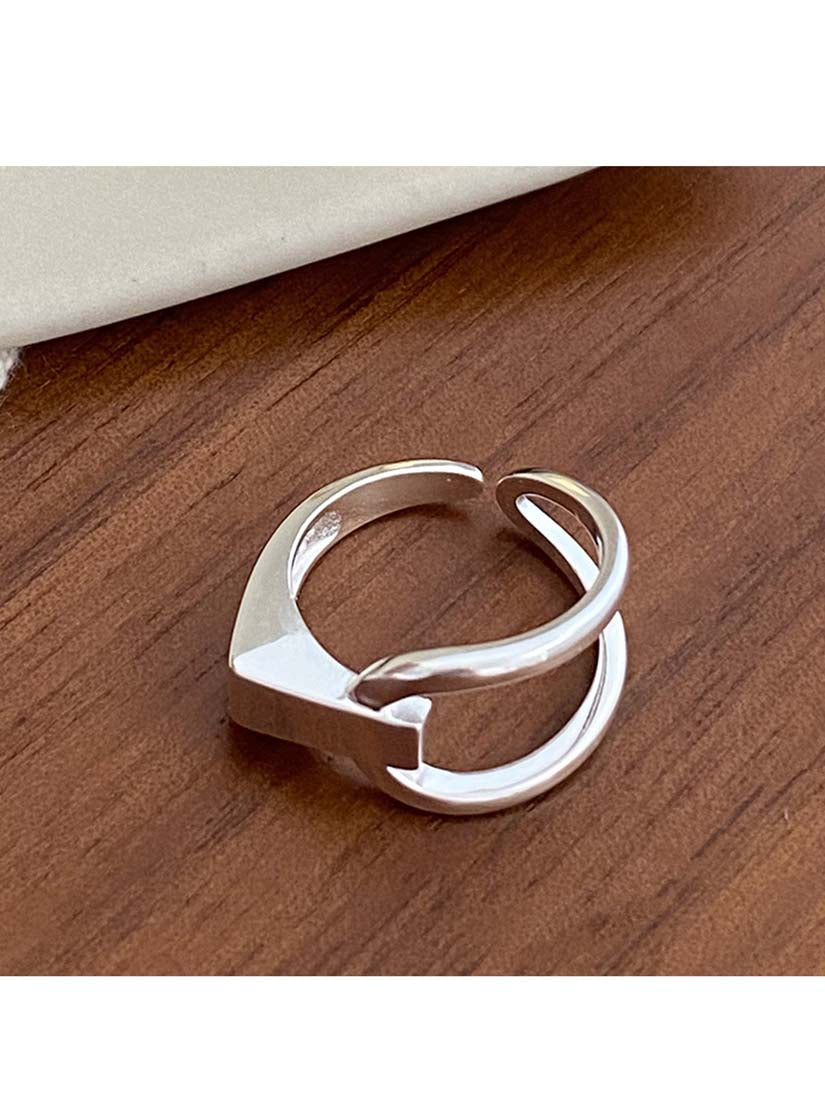 STE519R - Silver Ring