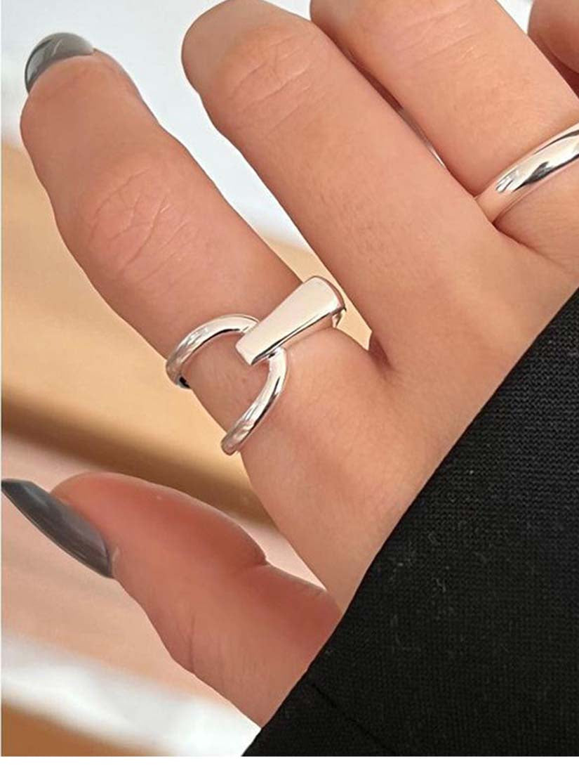 STE519R - Silver Ring