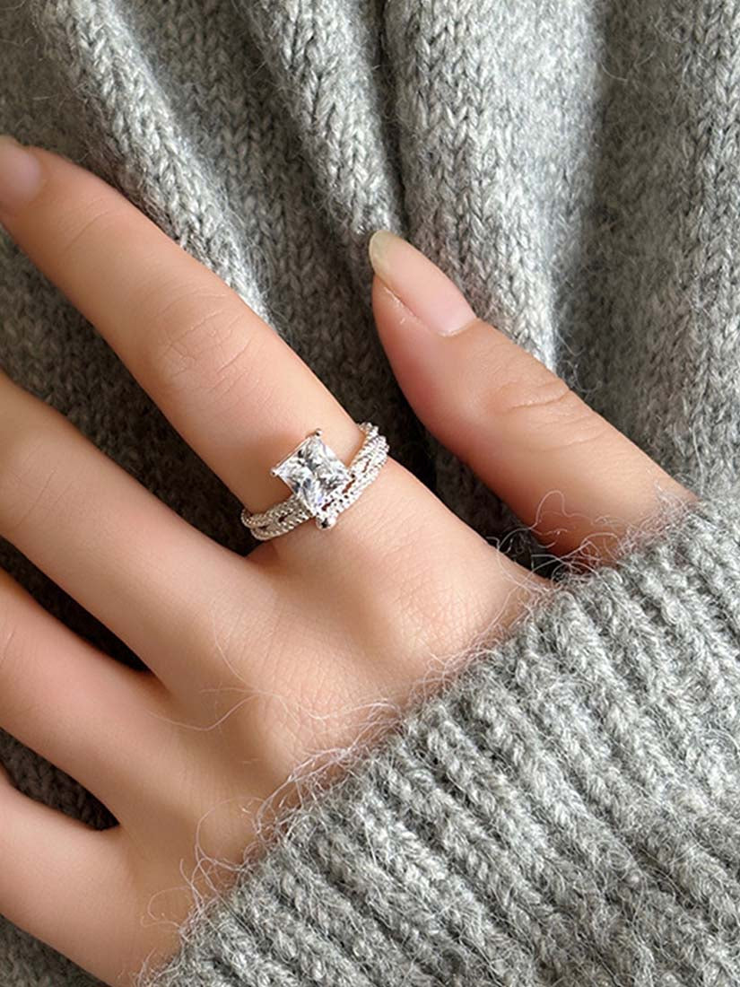 STE528R - Silver Ring