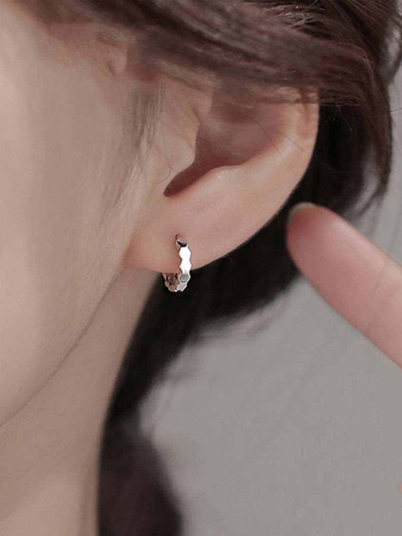 STE547E - Silver Earrings
