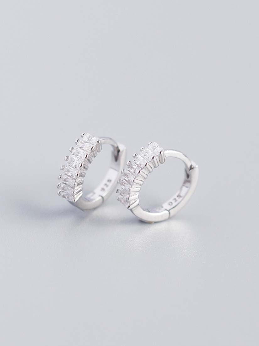 STE551E - Silver Earrings