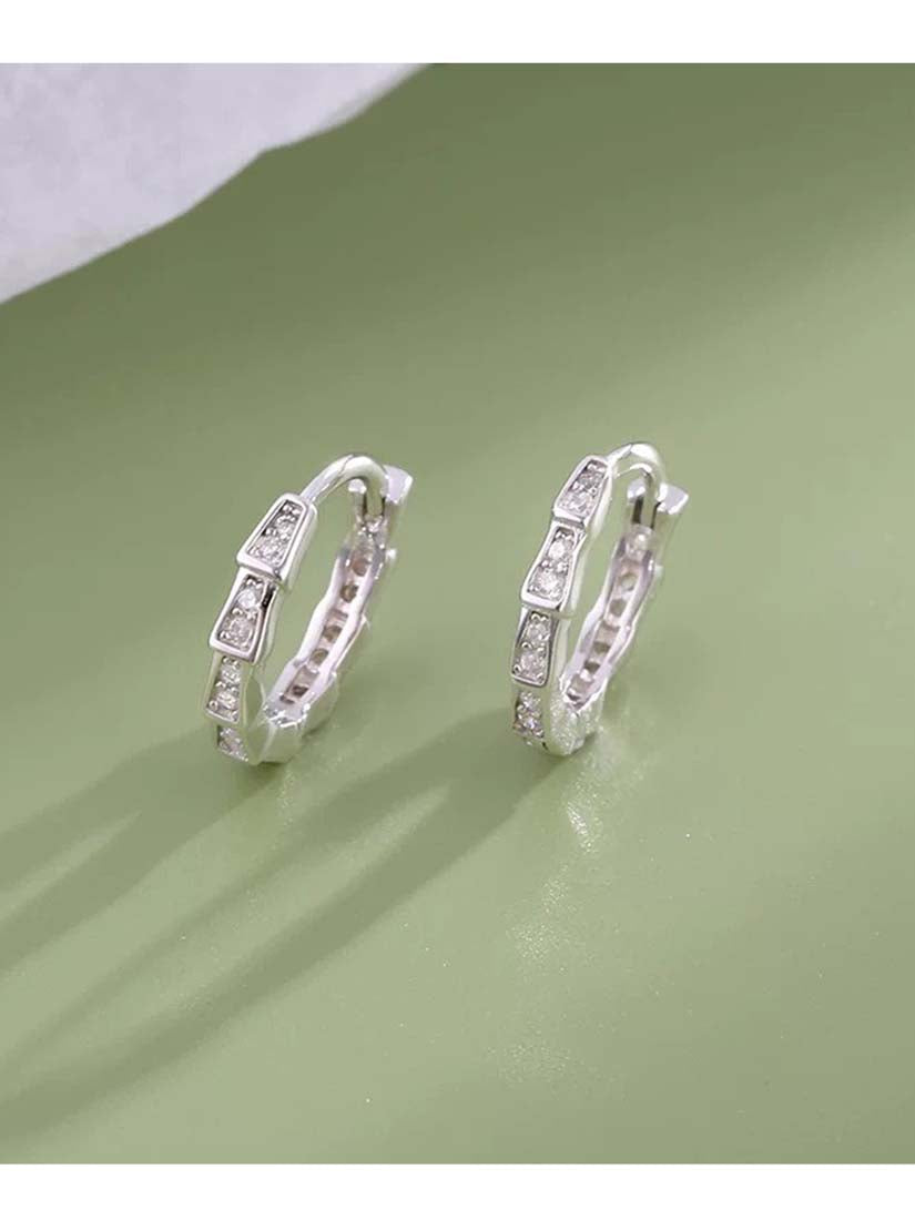 STE552E - Silver Earrings