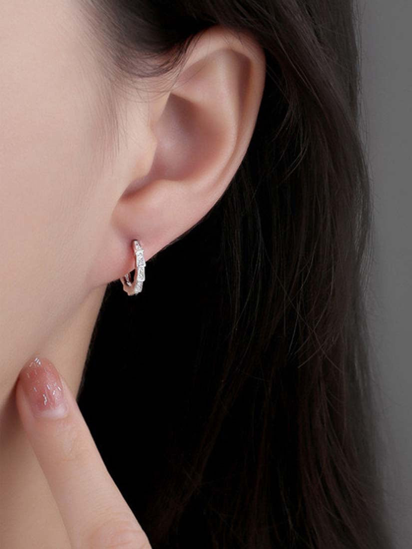 STE552E - Silver Earrings