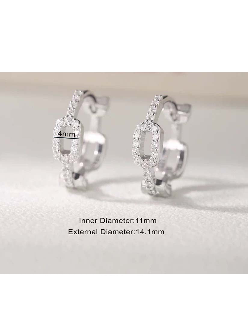 STE553E - Silver Earrings