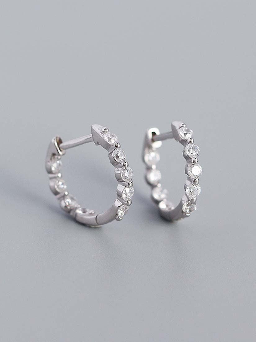 STE556E - Silver Earrings