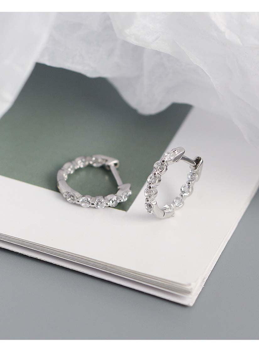 STE556E - Silver Earrings