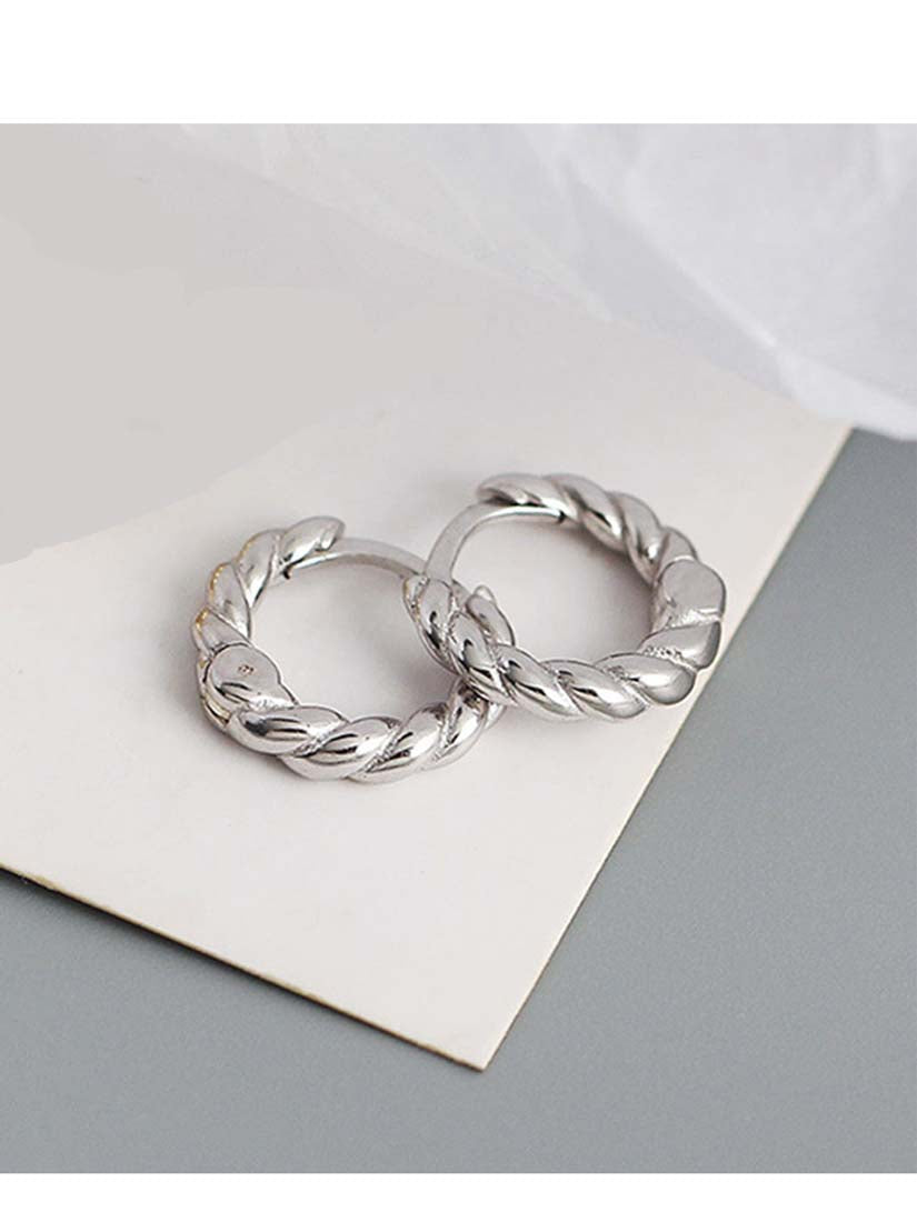 STE557E - Silver Earrings