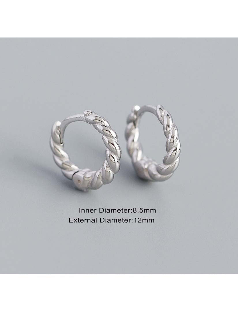 STE557E - Silver Earrings