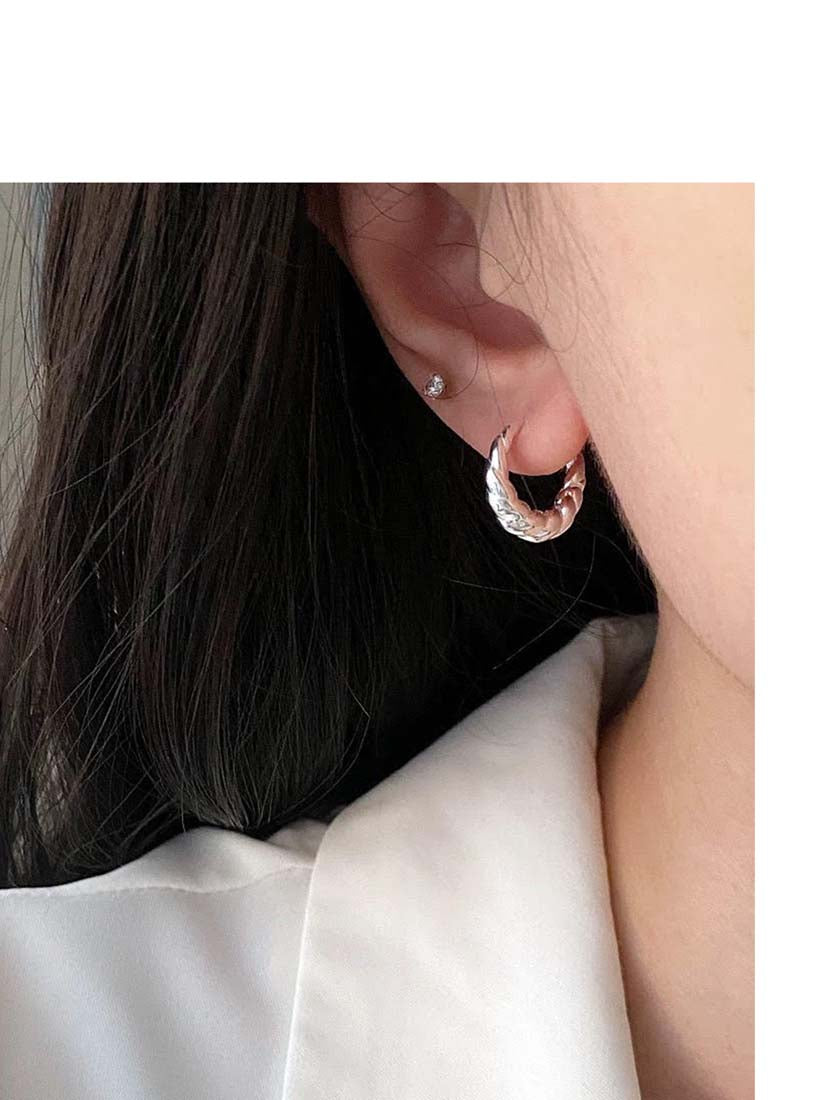STE557E - Silver Earrings
