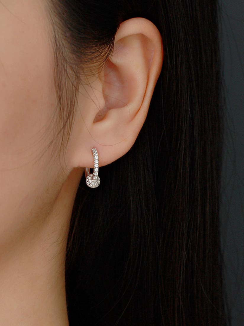 STE558E - Silver Earrings