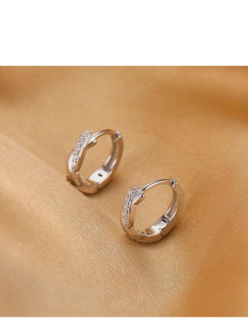 STE566E - Silver Earrings
