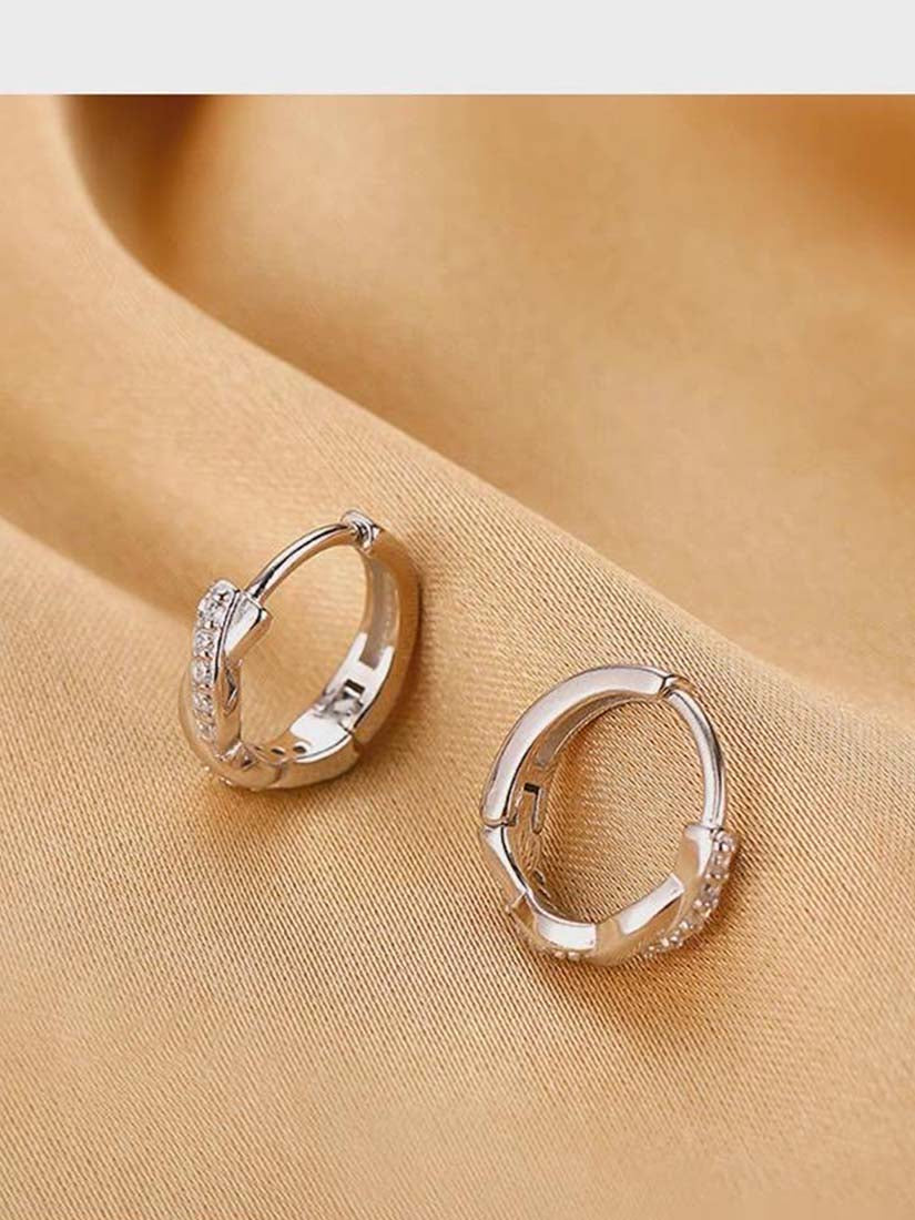 STE566E - Silver Earrings