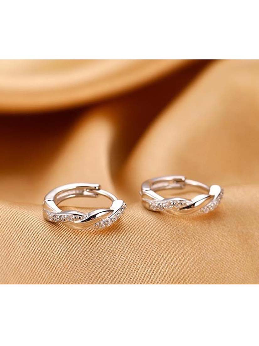 STE566E - Silver Earrings