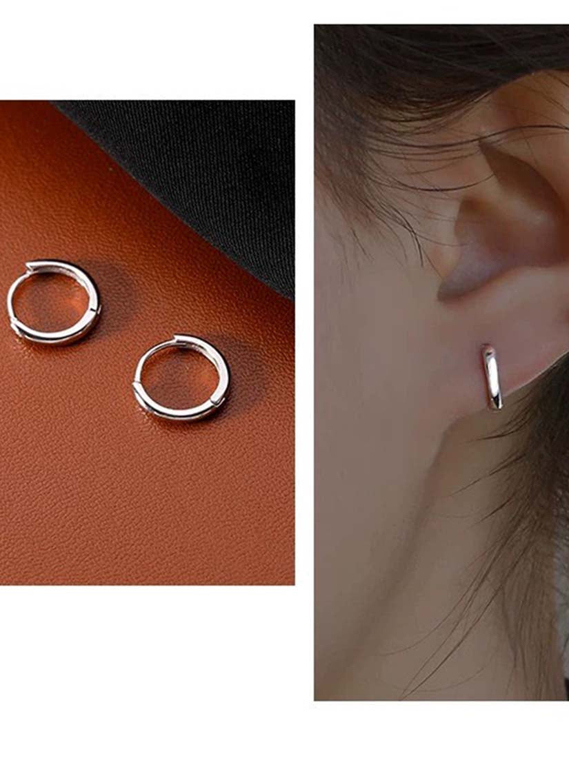 STE567E - Silver Earrings