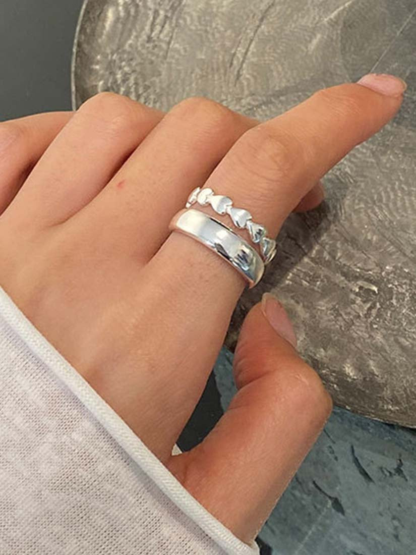 STE585R - Silver Ring