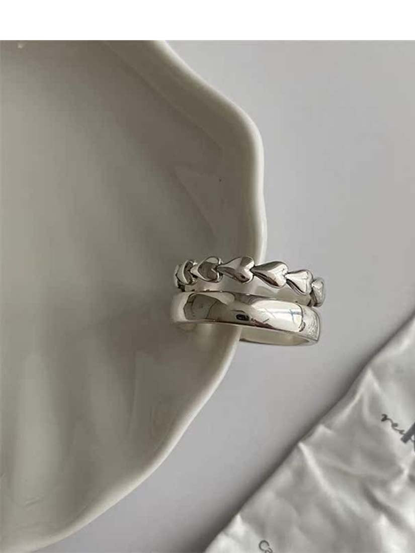 STE585R - Silver Ring