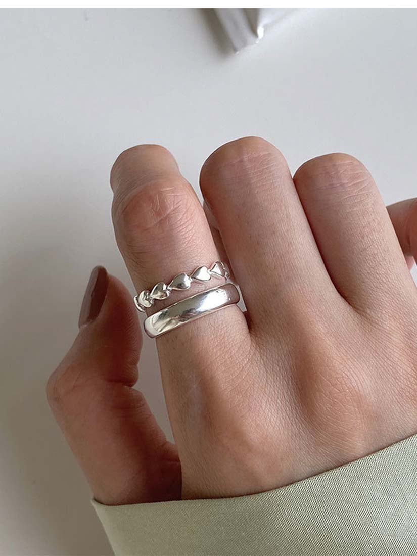 STE585R - Silver Ring