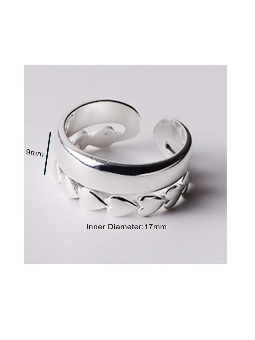STE585R - Silver Ring