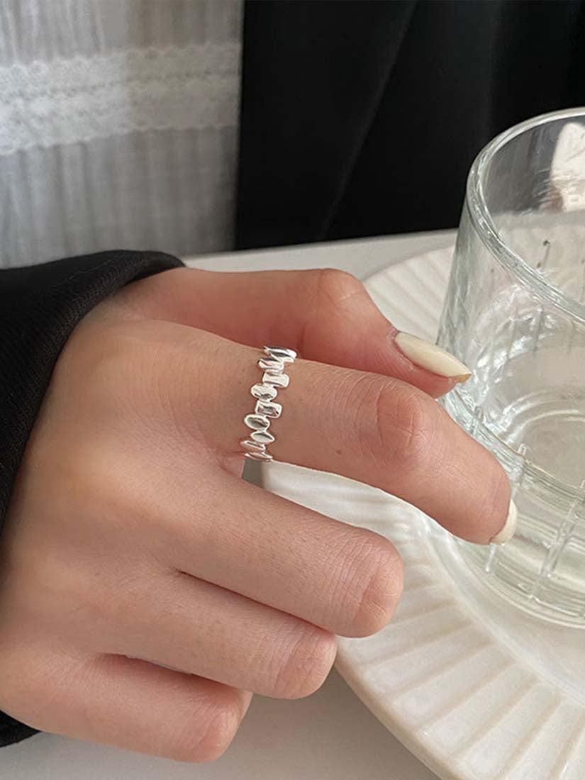 STE587R - Silver Ring