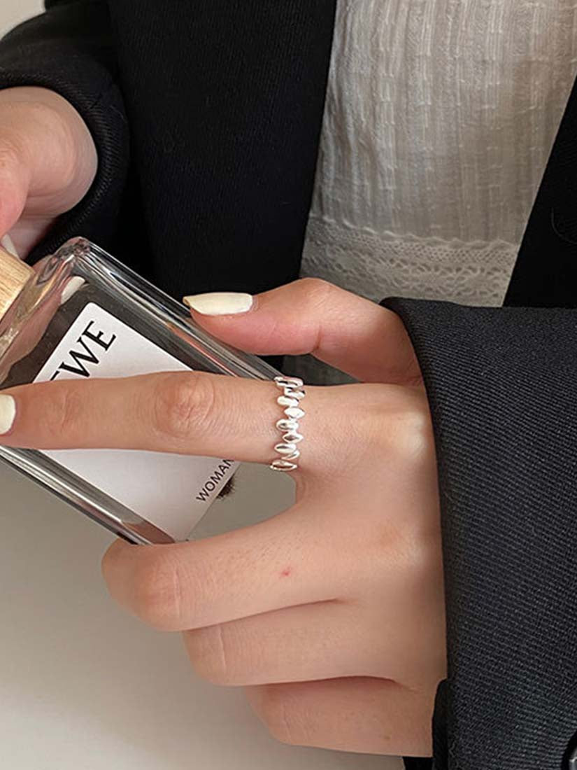 STE587R - Silver Ring