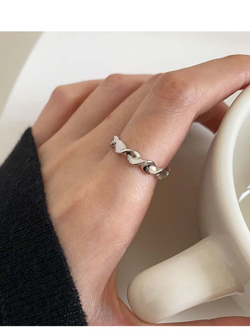 STE589R - Silver Ring