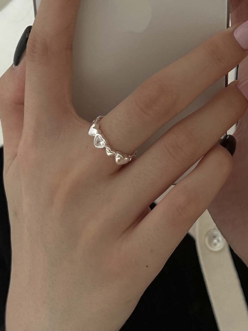 STE592R - Silver Ring