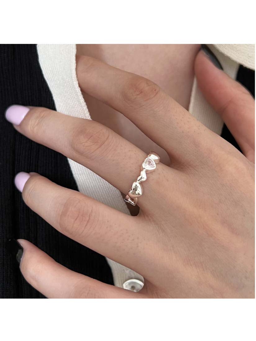 STE592R - Silver Ring
