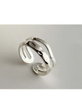 STE594R - Silver Ring