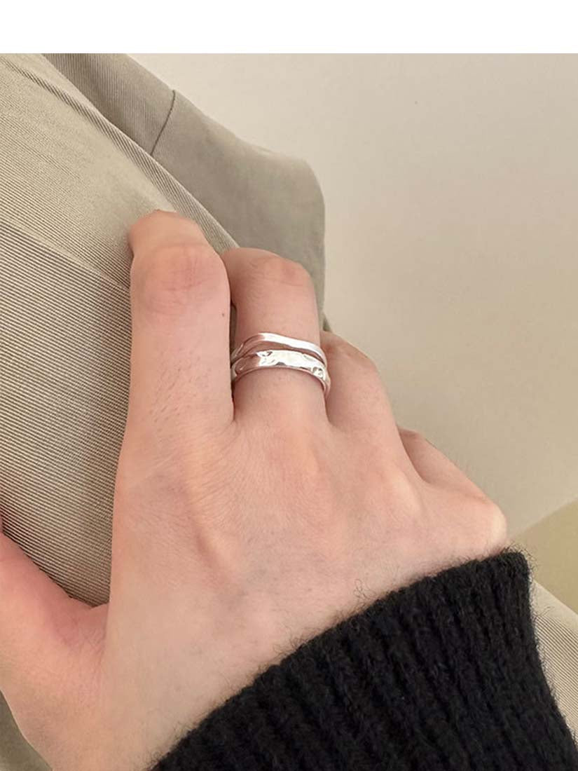 STE594R - Silver Ring
