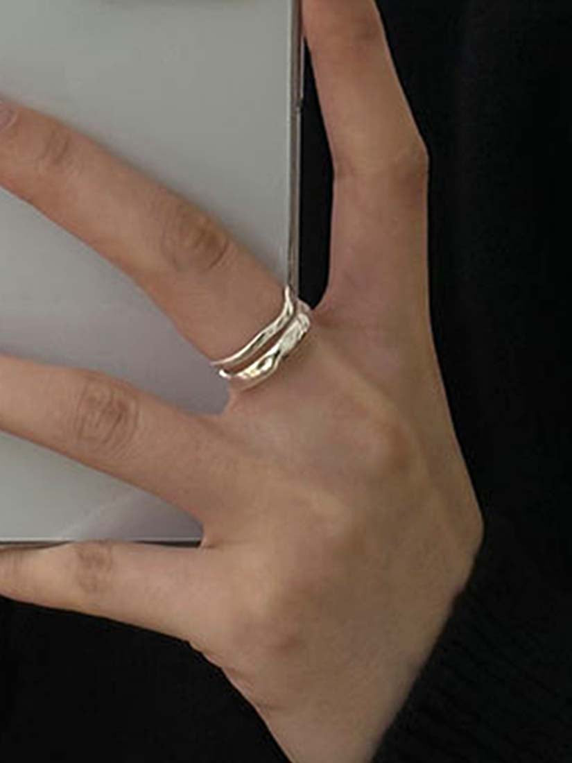 STE594R - Silver Ring