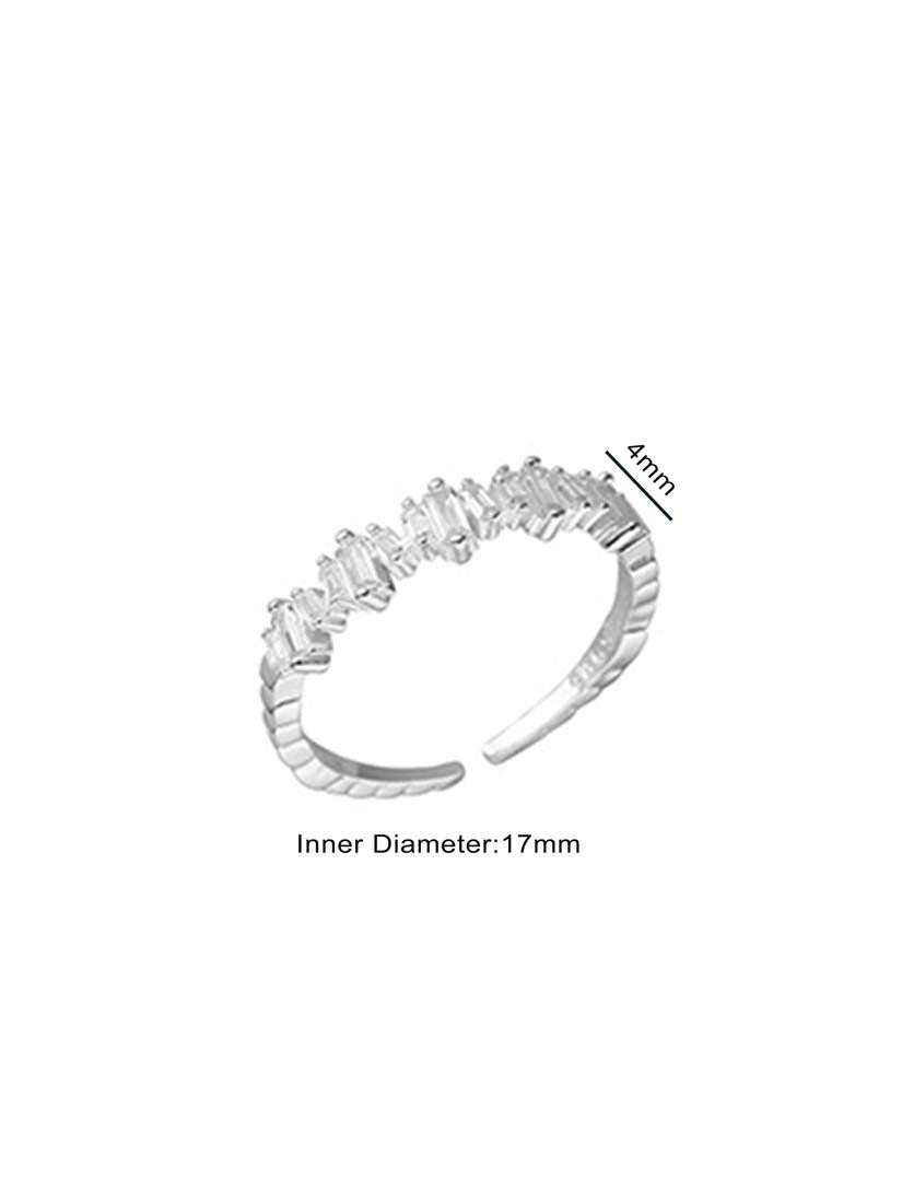 STE596R - Silver Ring