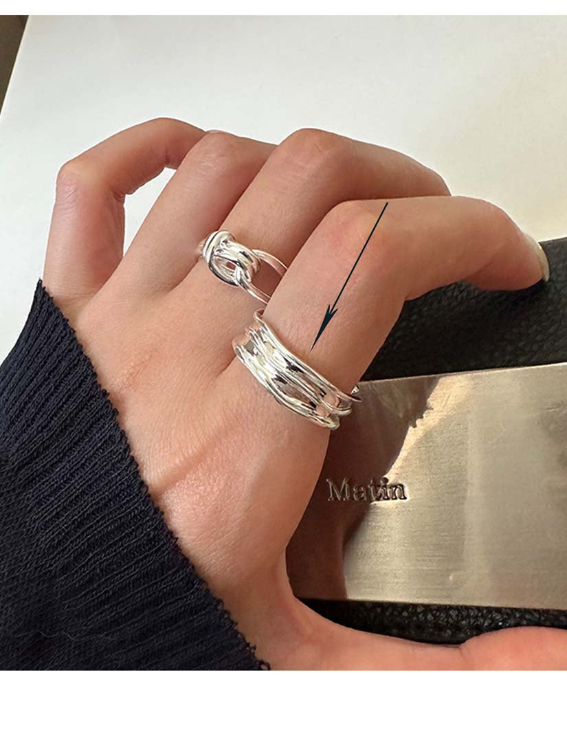 STE598R - Silver Ring
