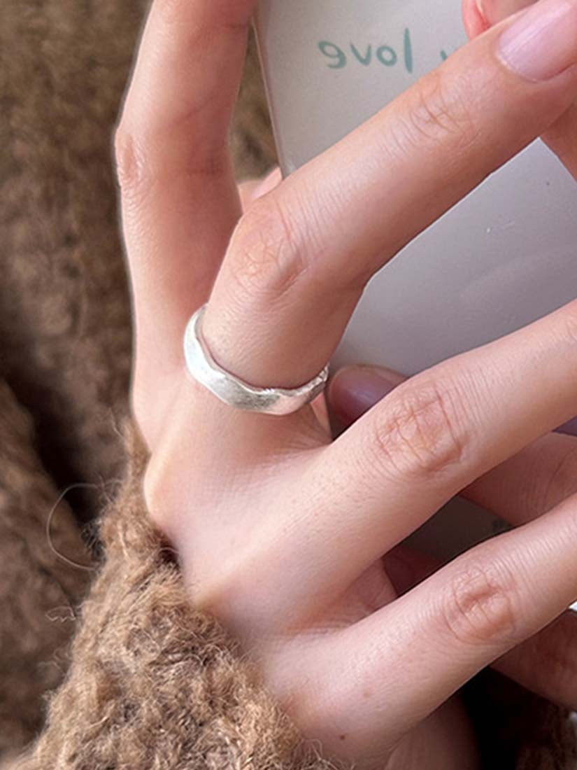 STE599R - Silver Ring