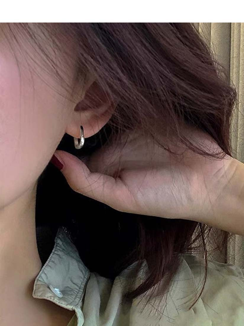 STE602E - Silver Earrings