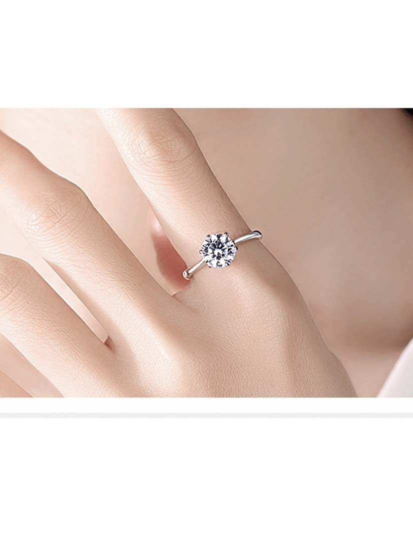 STE609R - Silver Ring