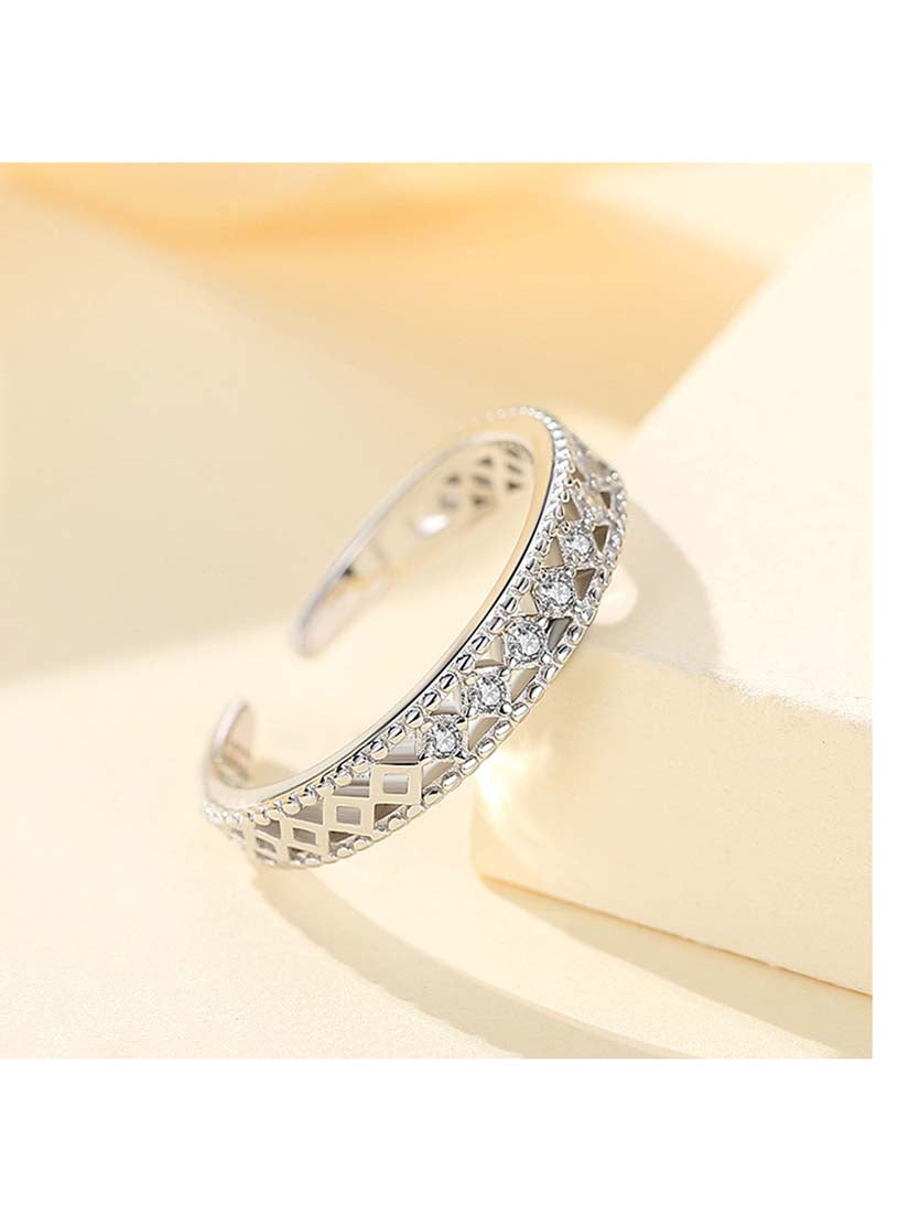 STE612R - Silver Ring
