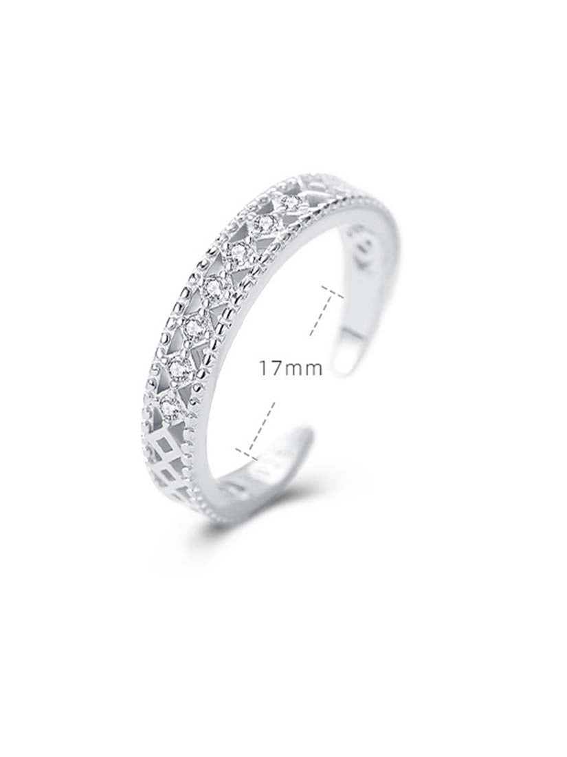 STE612R - Silver Ring