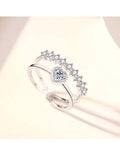 STE618R - Silver Ring