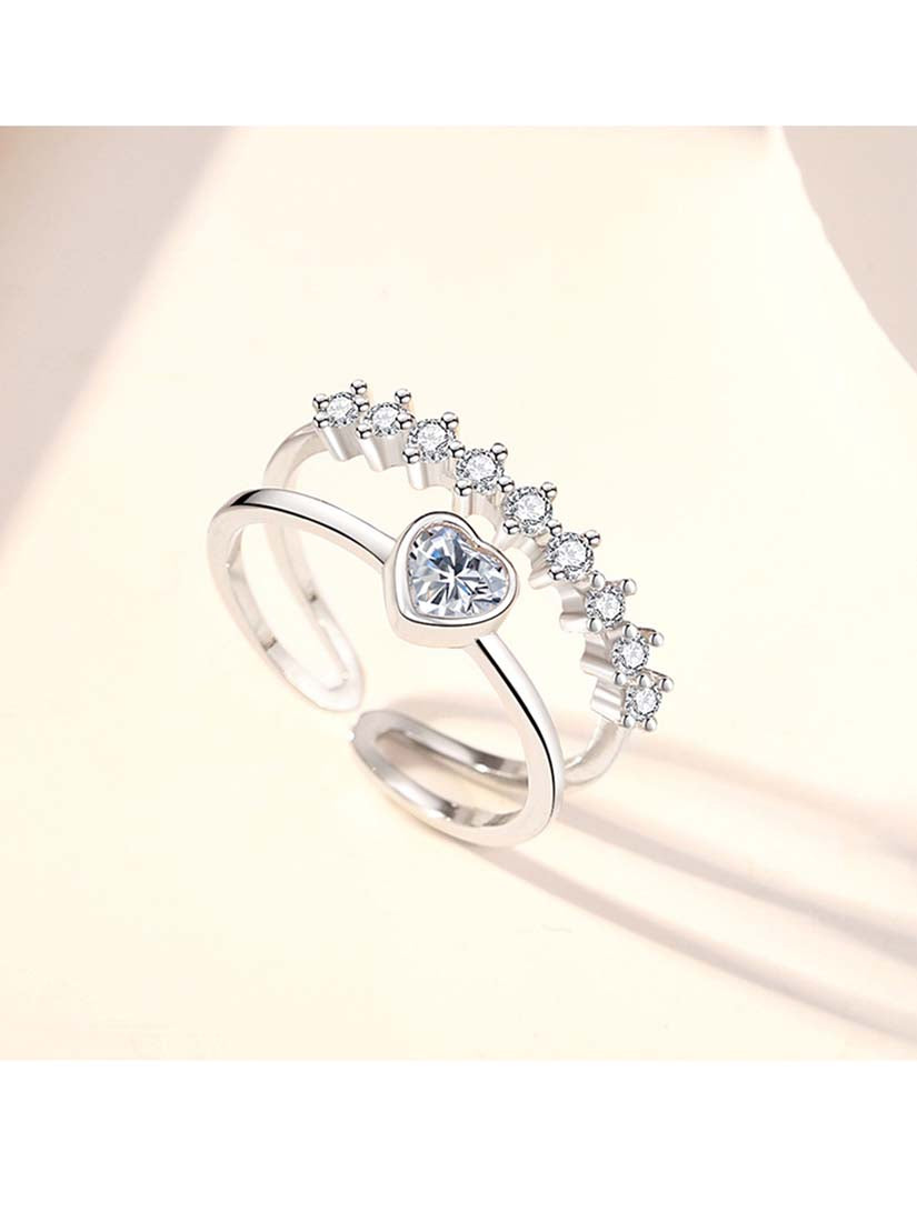 STE618R - Silver Ring