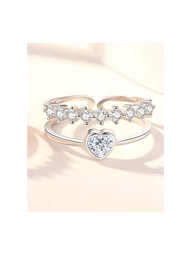 STE618R - Silver Ring