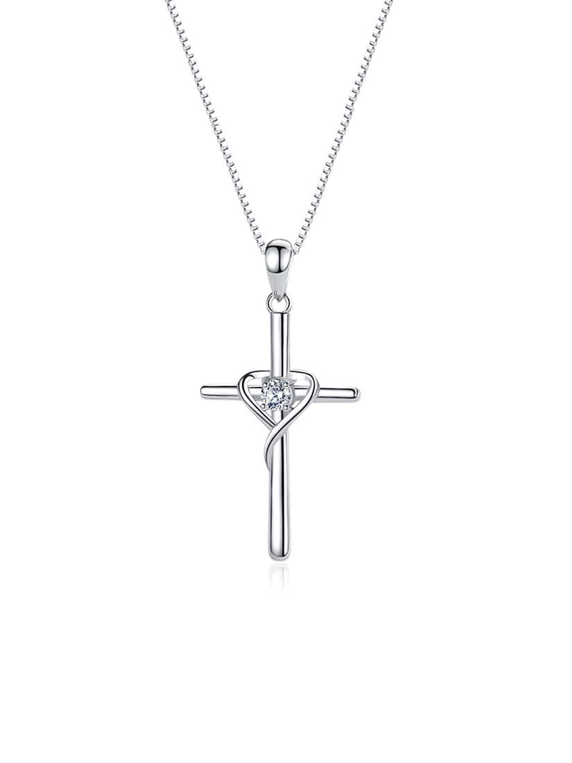 STE628N - Silver Necklace